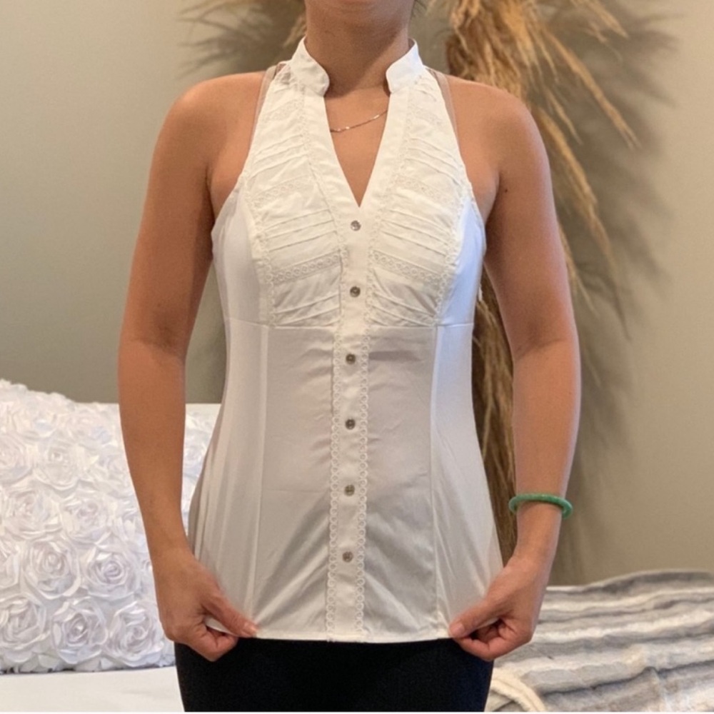 Express white blouse NEW